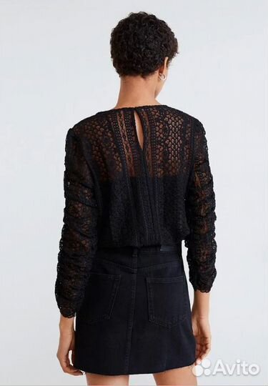 Джинсовая мини-юбка Mango 42/44 RUS