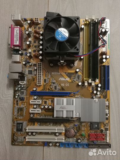 Комплект asus M2N4-SLI