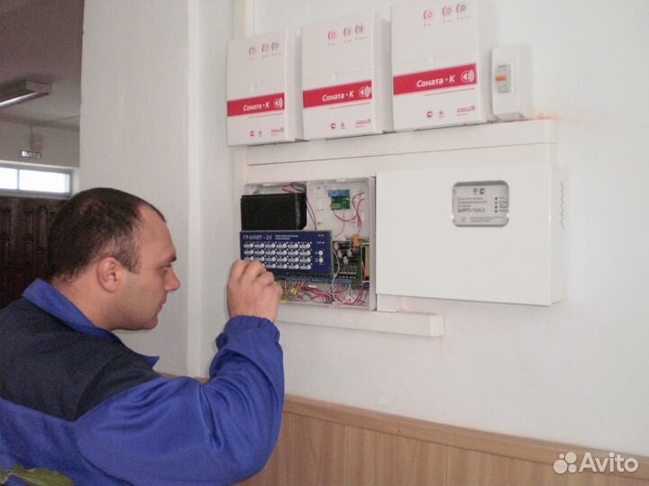 Установка пожарной сигнализации