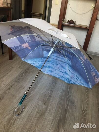 Зонт трость женский River Amico