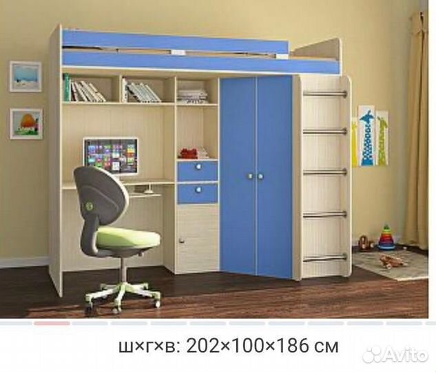 Кровать-чердак