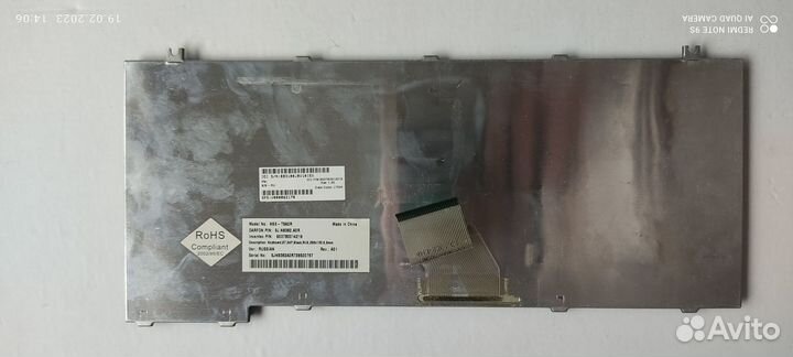 Ноутбук toshiba satellite A100-036 в разборе