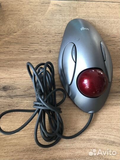 Мышь проводная logitech