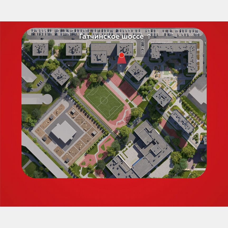 1-к. квартира, 62,4 м², 1/9 эт.
