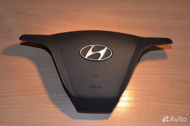 Крышка подушки безопасности Хендай Сантафе 3