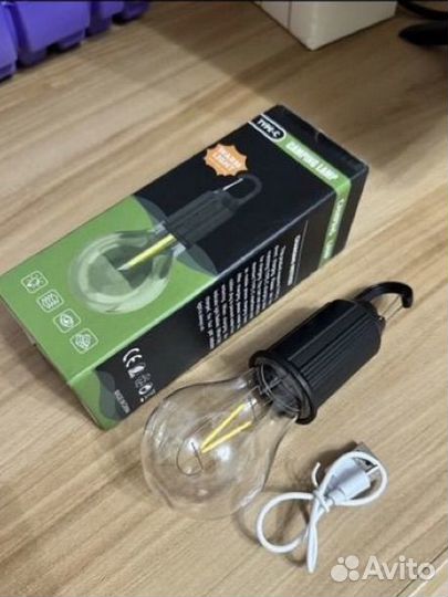 Фонарь кемпинговый аккумуляторный