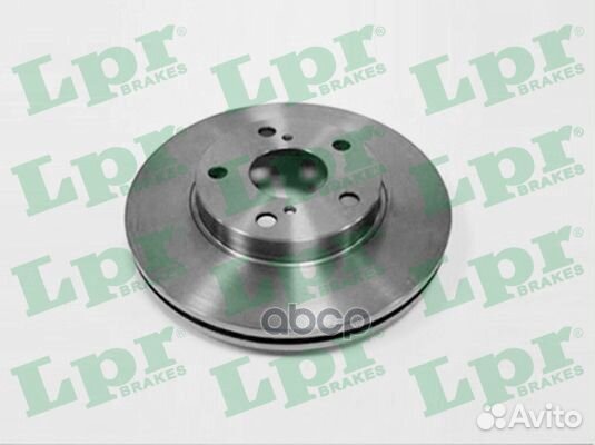 T2048V Диск тормозной toyota auris 07- (пр-во В