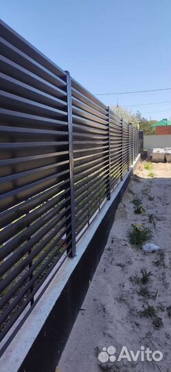 Заборы. Ленты. Подпорные стены. Ворота. Калитки