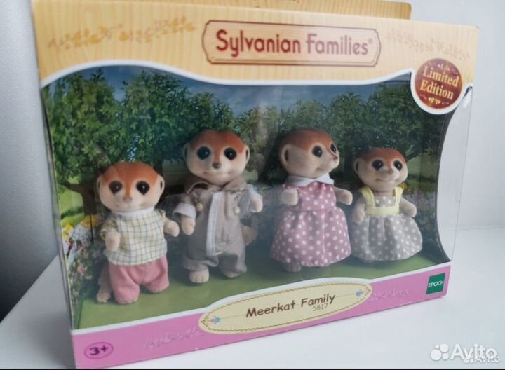 Сурикаты sylvanian families