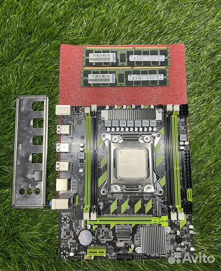 Новый Комплект Xeon 2650v2 16потоков/ 32gb ram