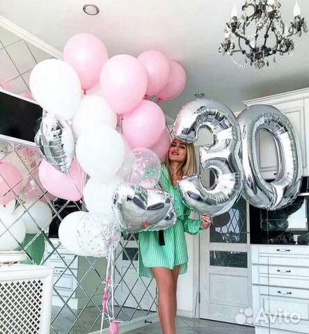 Воздушный шар для девушки
