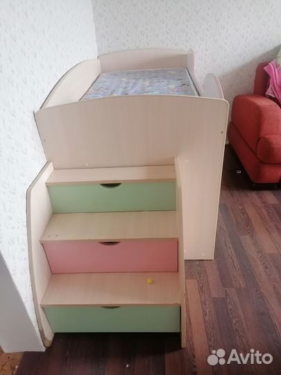 Детская кровать от 3 лет с матрасом