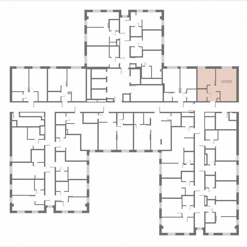 1-к. апартаменты, 41,4 м², 6/13 эт.