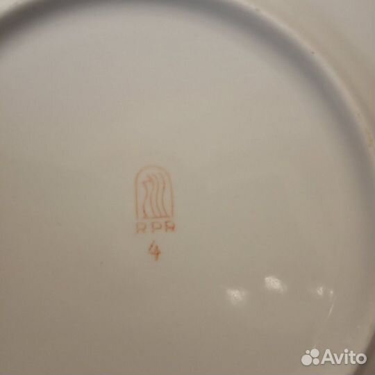Сервиз чайный Рижский фарфор очень редкий