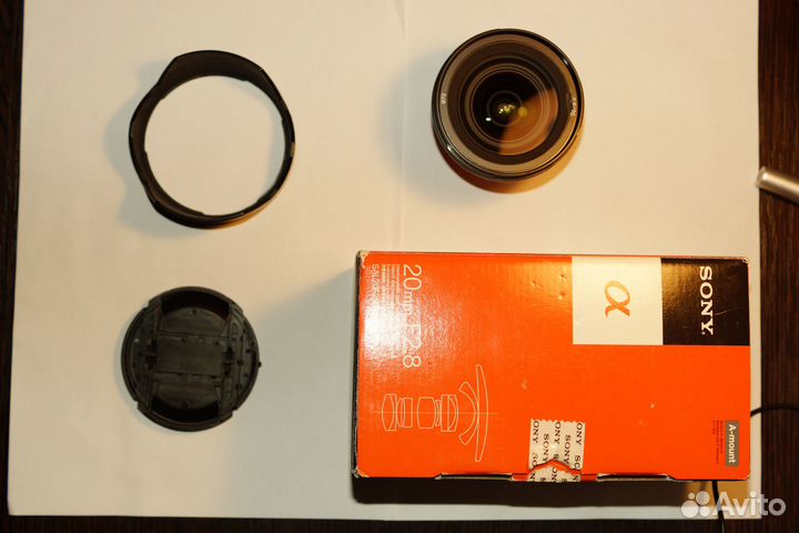 Объектив Sony SAL 20мм F2.8