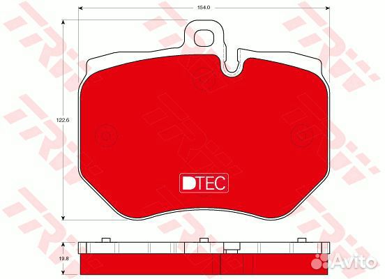 Колодки дисковые передние\ Audi A6 Berlina/Avant