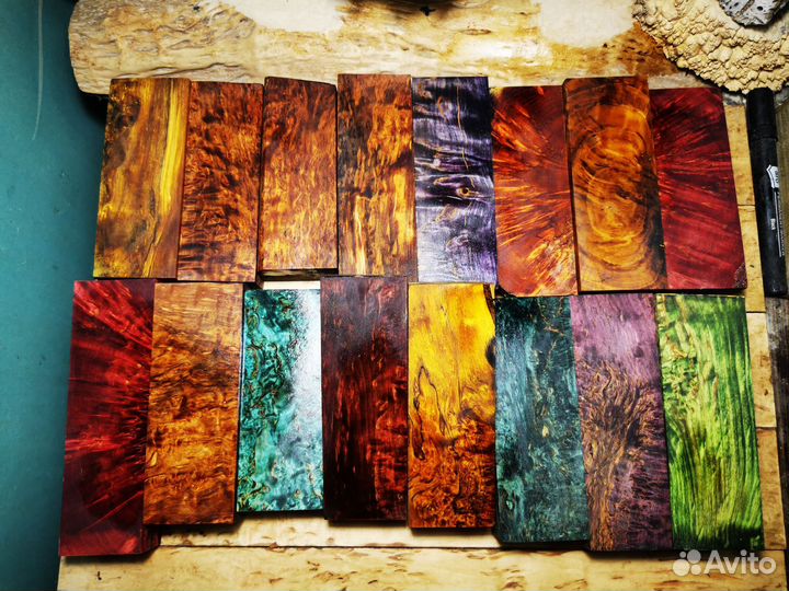 Стабилизированные бруски, 29 шт