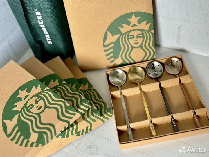 Подарочные Ложки Starbucks набор