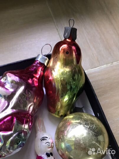 Елочные игрушки СССР