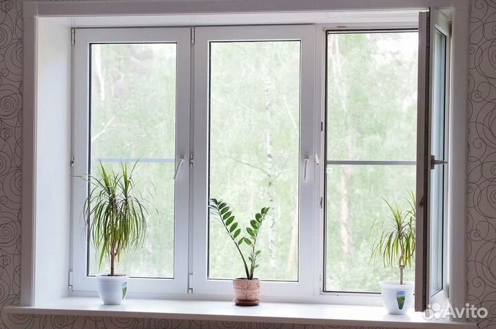 Окна пластиковые с обшивкой