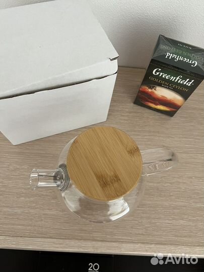 Чайник заварочный стеклянный