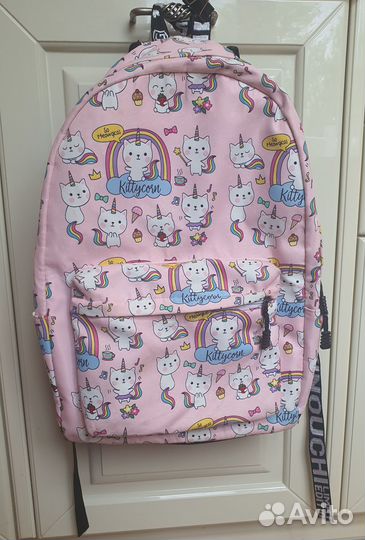 Рюкзак для девочки (кошка единорог) Kittycorn