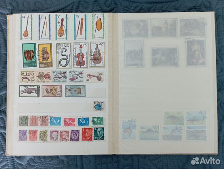 Марки. Почтовые марки СССР. Коллекция 1960-1990