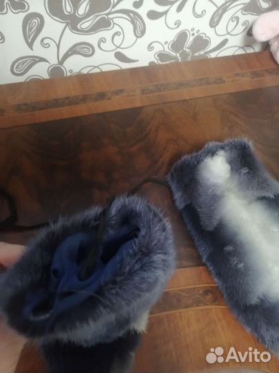 Норковые варежки