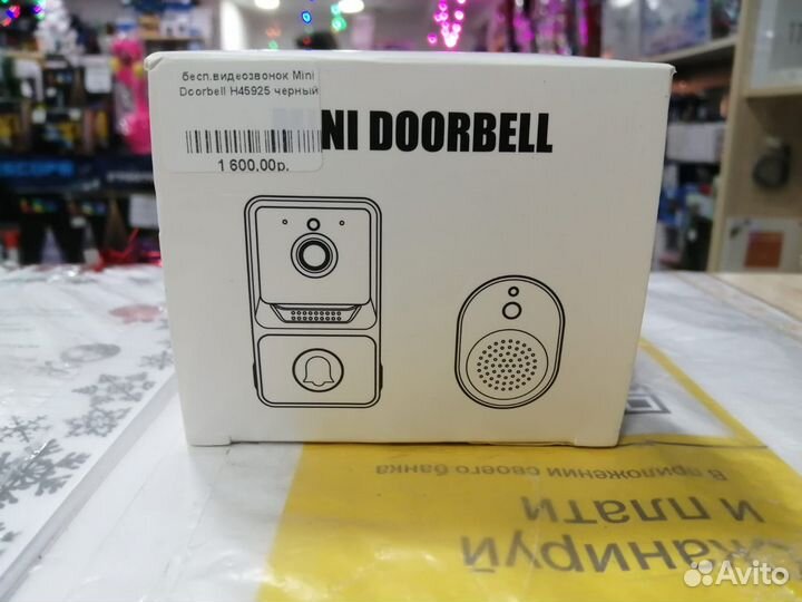 Беспроводной видеозвонок mini