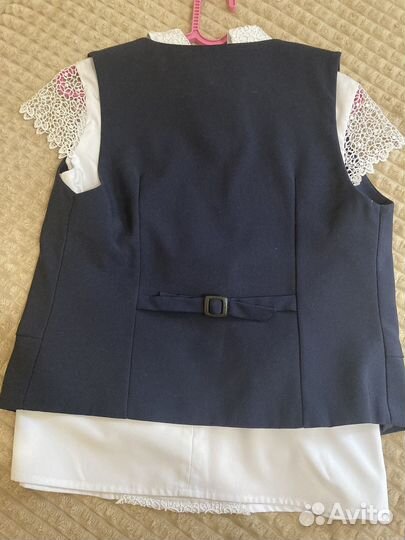 Жилет школьный для девочки