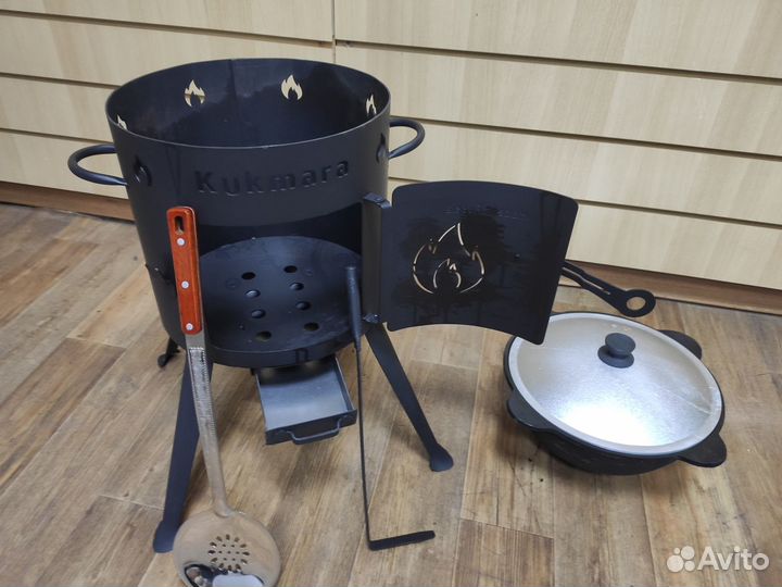 Казан и печь