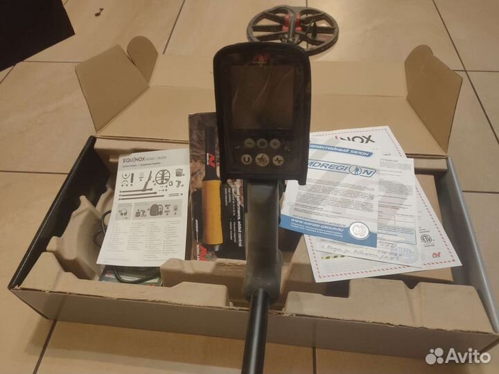 Металлоискатель minelab equinox 600
