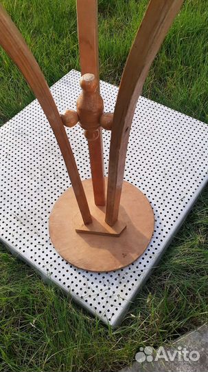 Подставка для цветов напольная деревянная