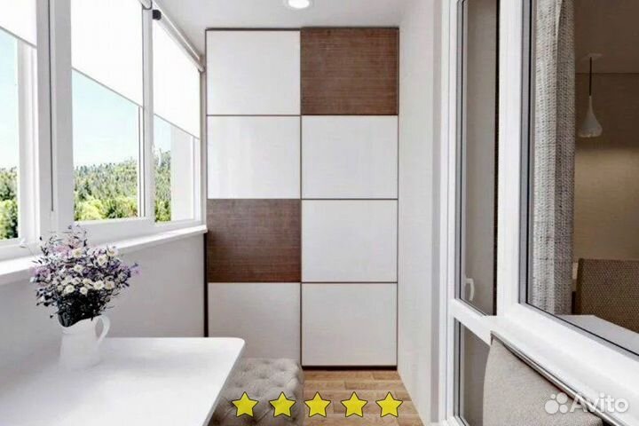 Шкаф на балкон по вашим размерам