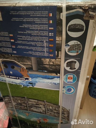 Каркасный бассейн новый