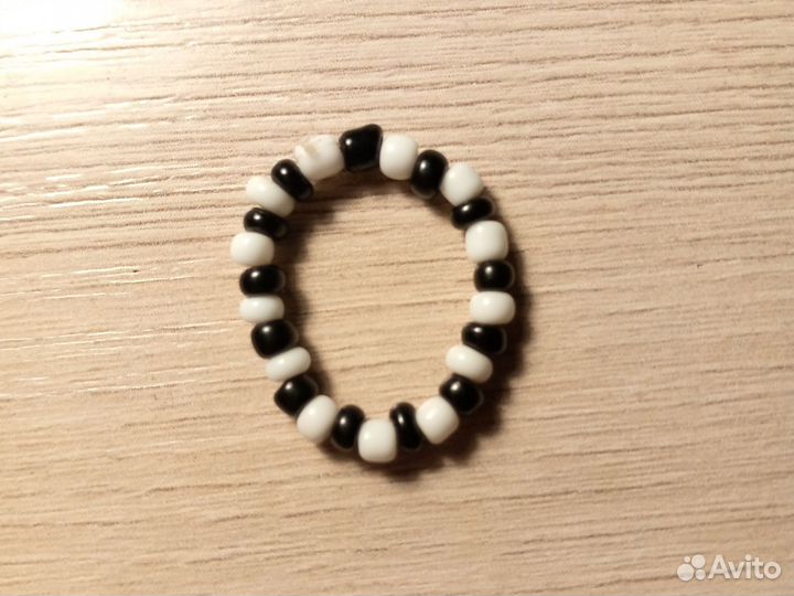 Колечко из бисера