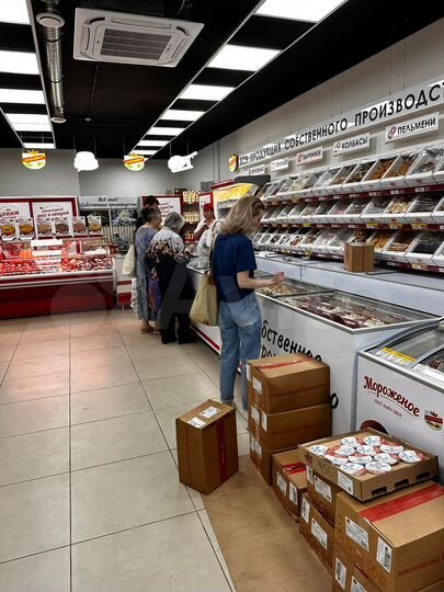 Отдел в рабочем гастрономе около метро, 12 м²