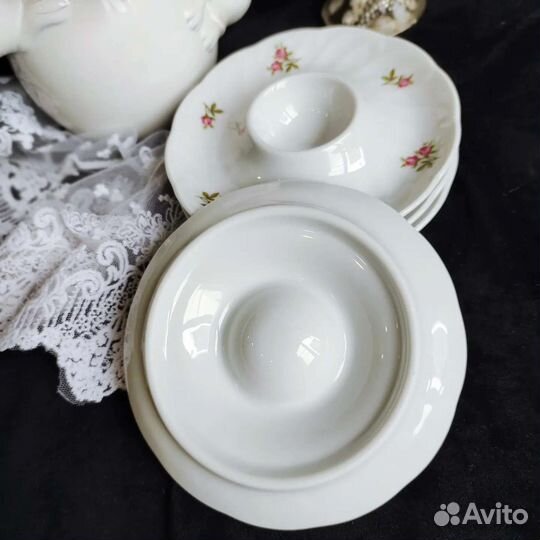 Пашотницы разные подставка для яиц Фарфор Германия