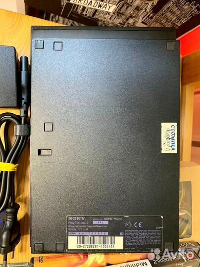Sony PlayStation 2 Slim / 3 игры