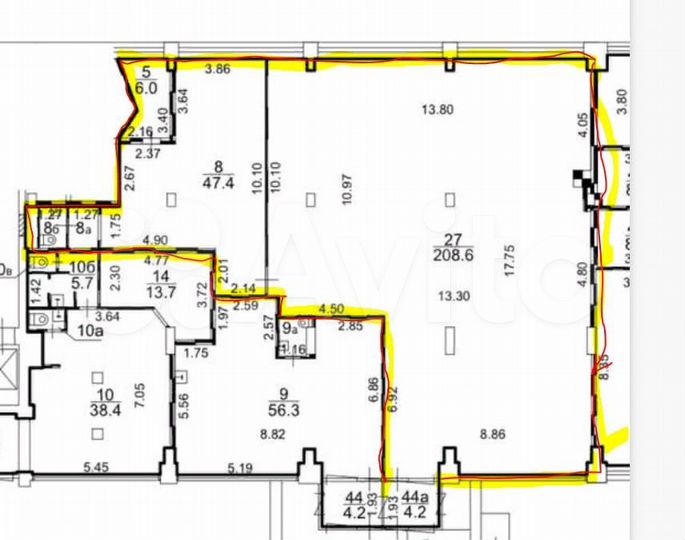 Сдам торговое помещение, 270 м²