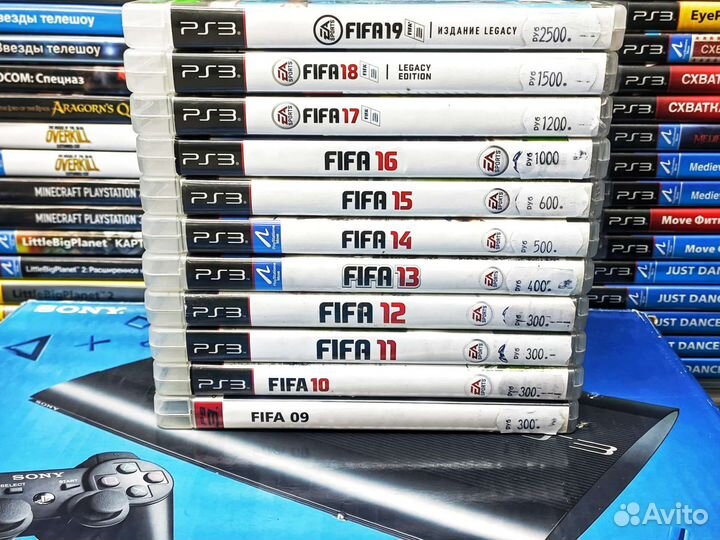 FIFA 09-18 PS3 Б/У