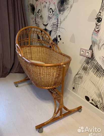 Люлька колыбель из лозы