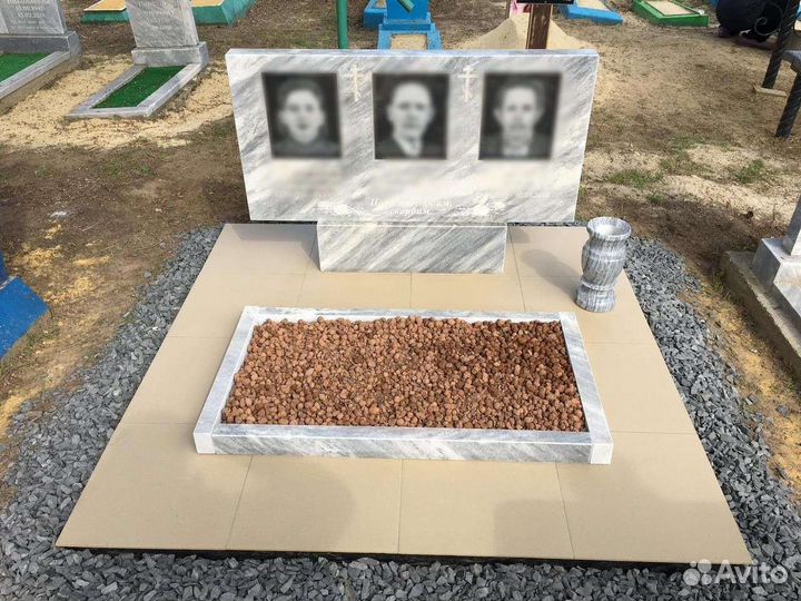 Памятники, оградки, столики