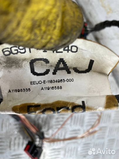 Проводка двери задняя левая Ford S-MAX 2.5T, huwa