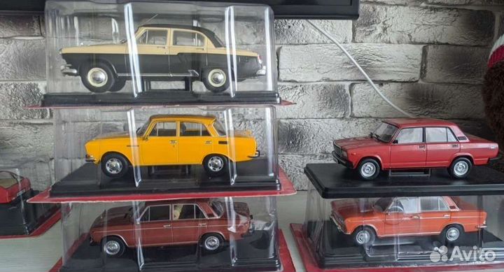 Легендарные советские автомобили Ашет 1/24