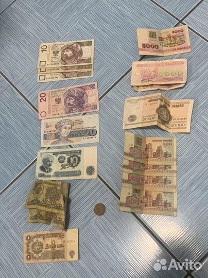 Коллекция денег