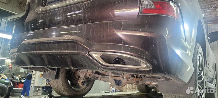 Комплект khann3 lexus gx460 (диски 4 шт,2 бампера)