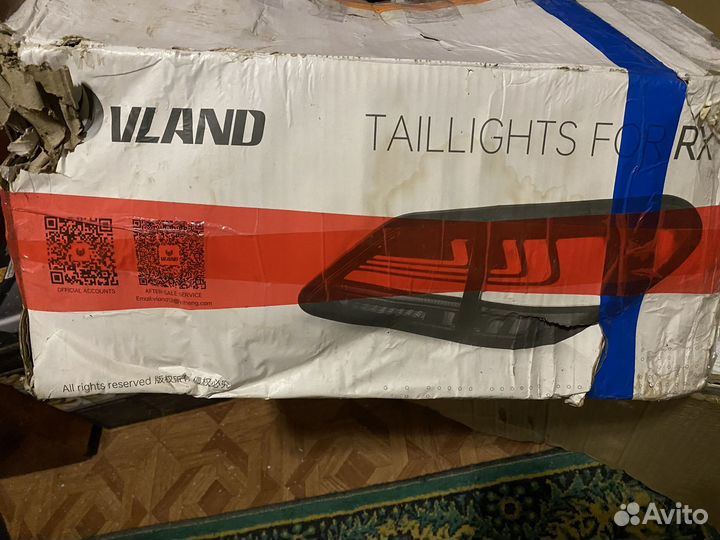 Фары на Lexus RX350 тюнинг LED