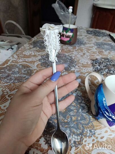 Комплект декор кружка + ложка