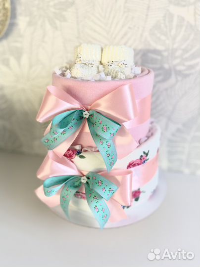 Торт из подгузников